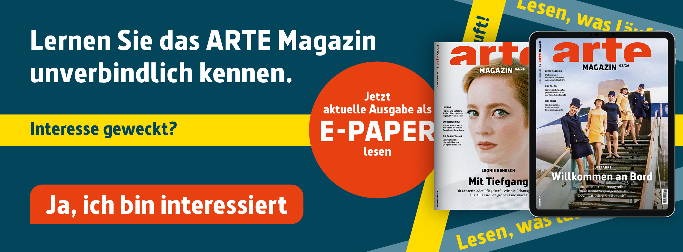 E-Paper Banner März