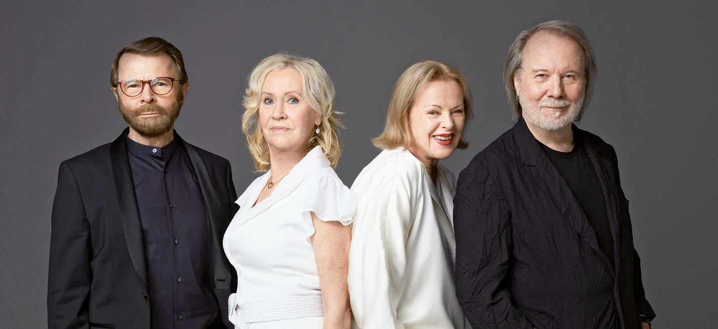Porträt der Band ABBA