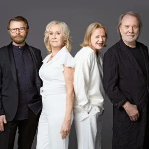 Porträt der Band ABBA