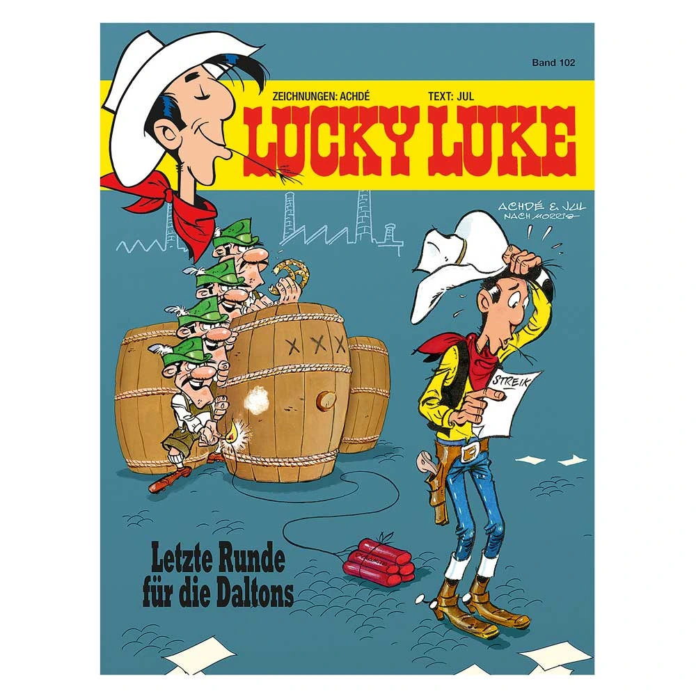 Cover des 102. Lucky Luke Comics.