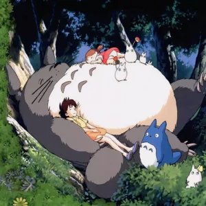 Miyazakis Fabelwesen Totoro aus dem Film 